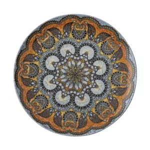 Mandala B flat tallrik 27,5 diameter cm från Arthur Krupp.