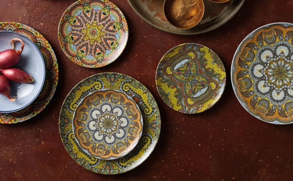 Mandala tallrikar från Arthur Krupp.