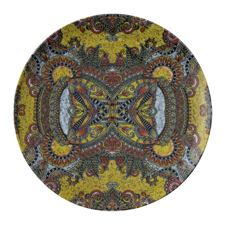 Mandala D flat tallrik 27,5 diameter cm från Arthur Krupp.