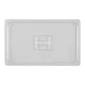 Kantinlock 2.0 från Exxent med GN 1/1 storlek av polykarbonat i transparent färg.