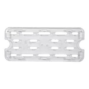 Kantingaller 2.0 från Exxent med GN 1/3 storlek av polykarbonat i transparent färg.