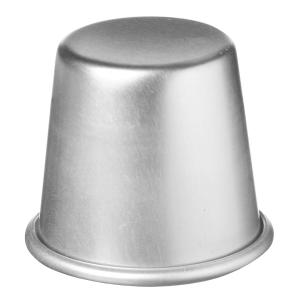 Cupcake form, aluminium, rundad kant