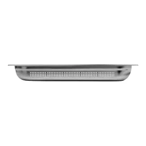 Kantin 2.0 från Exxent med GN 1/1 storlek och perforerad av rostfritt stål med höjd 6,5 cm.