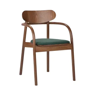 La Benda karmstol med klädd sits från Paged.