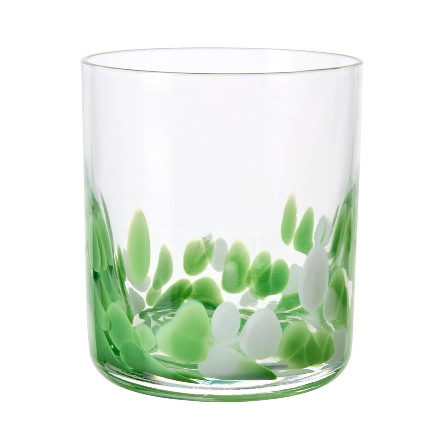 Cocktail glas i klar/grönt från Affari of Sweden.