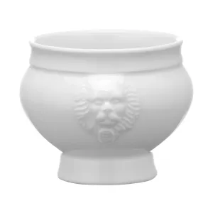 Lionhead skål med dekorativa lejonhuvud från Hendi.