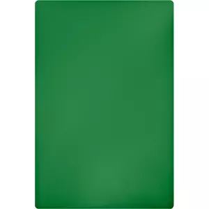 Skärbräda, plast, 49,5x35x2 cm, grön