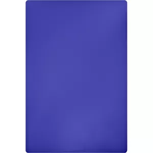 Skärbräda, plast, 49,5x35x2 cm, blå