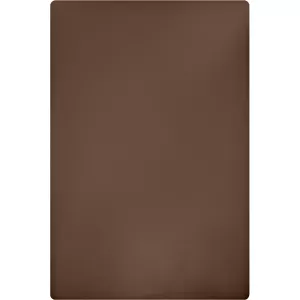 Skärbräda, plast, 49,5x35x2 cm, brun