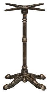 Madrid stativ, 4 ben, 52x52 cm, höjd 72 cm, antik mässing