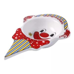 Barnskål, 22,6x14,5 cm, dekor clown - 6 st/fp