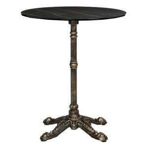 Madrid bord med stenskiva 60 diameter cm