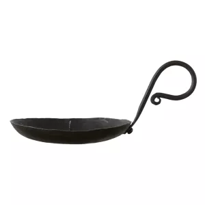 Thor ljushållare 11 diameter cm av smidesjärn i svart från Affari of Sweden.