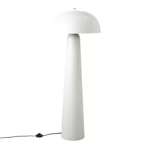 Fungi golvlampa i vitt från Affari of Sweden.