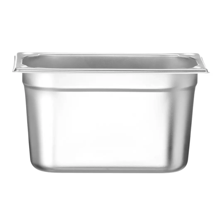 Kitchen Line kantin rostfritt GN 1/4 med höjd 15 cm från Hendi.