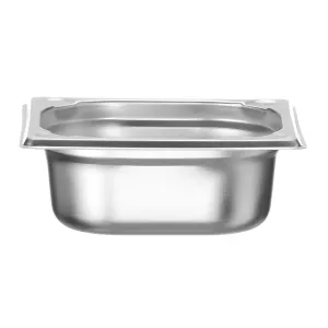 Kitchen Line kantin rostfritt GN 1/6 med höjd 6,5 cm från Hendi.