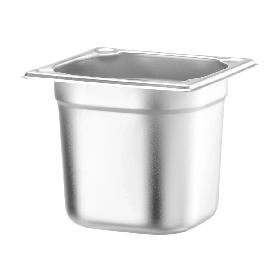 Kitchen Line kantin rostfritt GN 1/6 med höjd 15 cm från Hendi.