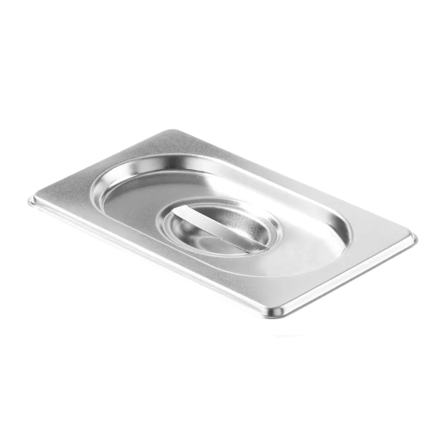 Kitchen Line kantinlock GN 1/9 i rostfritt från Hendi.
