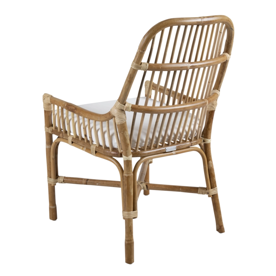 Vallda matstol med dyna från Brafab.