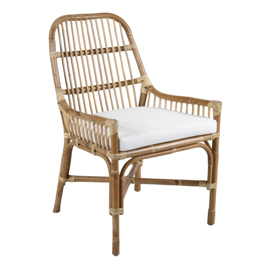 Vallda matstol med dyna från Brafab.