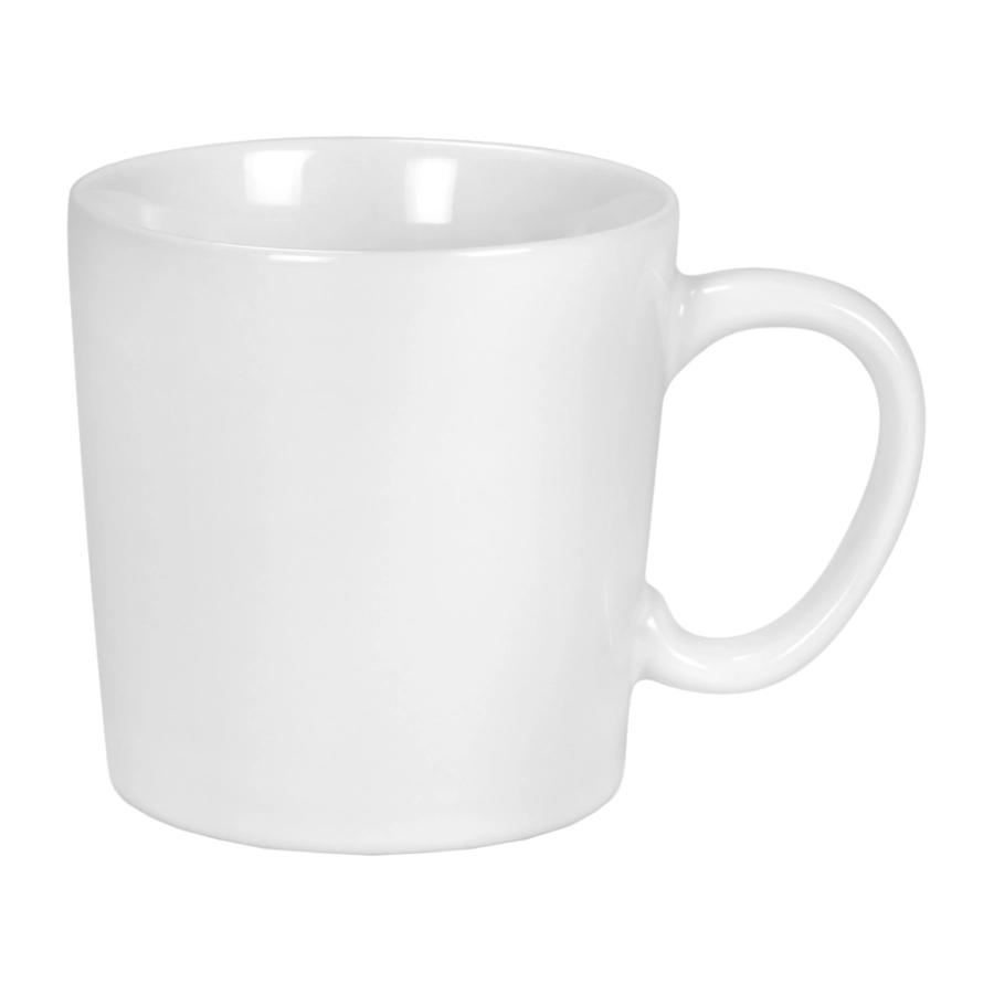 Aurora mugg 25 cl av stengods i vitt.