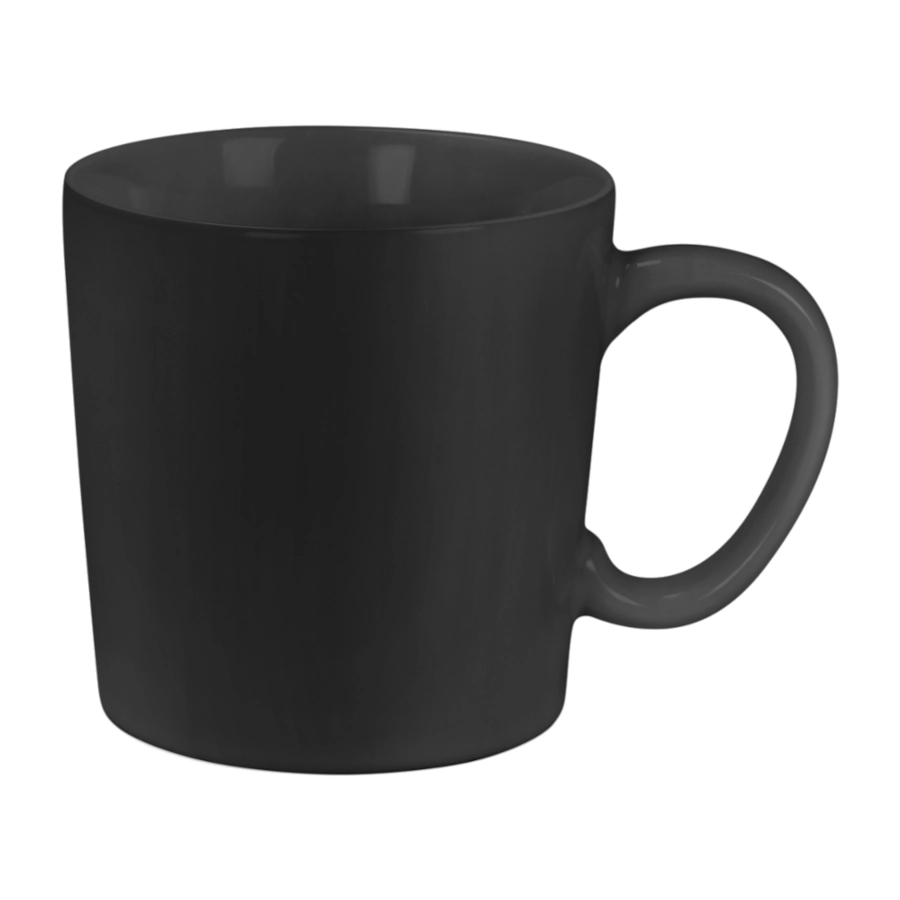 Aurora mugg 25 cl av stengods i svart.