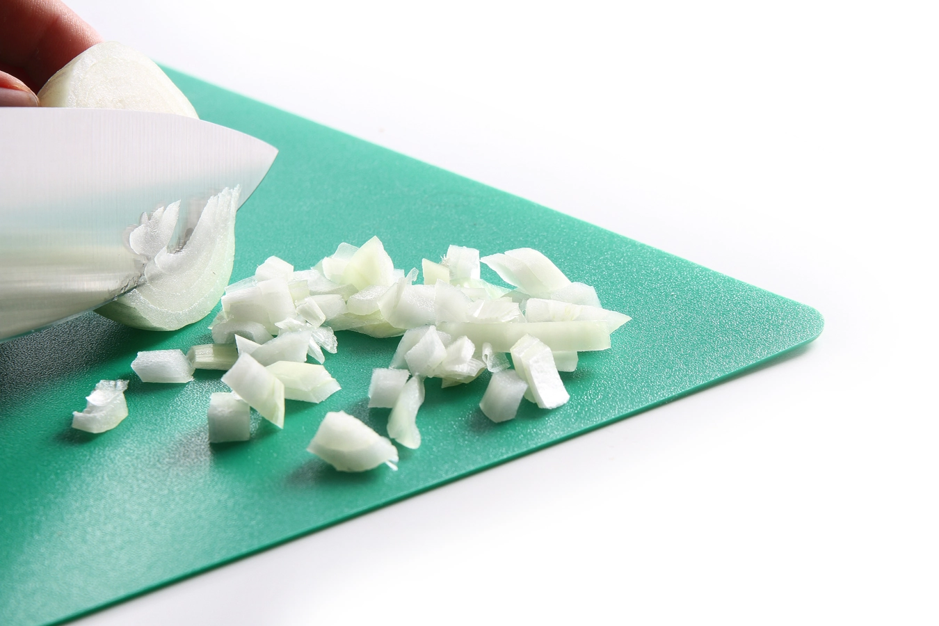 Skärbrädor från Hendi av plast som är 38x30,5 cm och i 6 olika färger enligt HACCP standard.