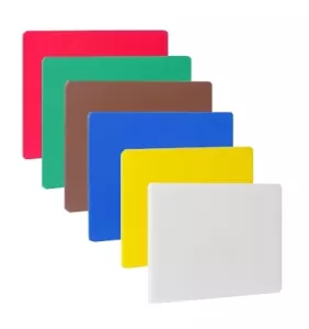 Skärbräda HACCP 45x30x1 cm av LDPE plast från Hendi.