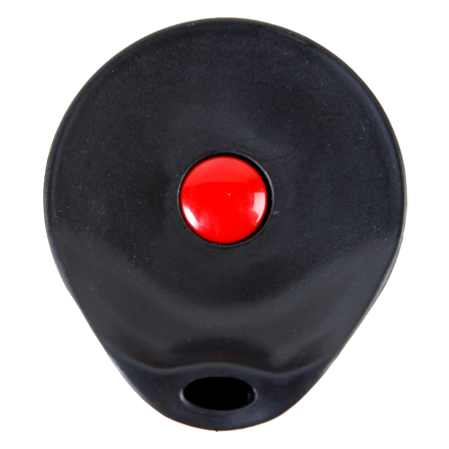 Termosmugg med pip i svart som rymmer 35 cl.