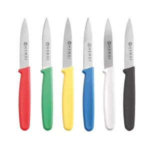 Skalknivar 7,5 cm från Hendi i 6 st olika färger enligt HACCP.