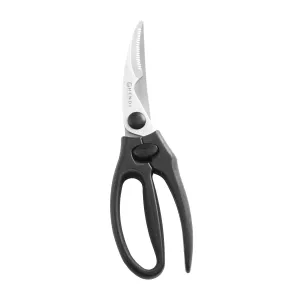 Fågelsax 24 cm i rostfritt/plast från Hendi.