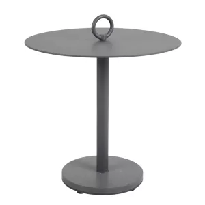 Niobe sidobord från Brafab i antracit.