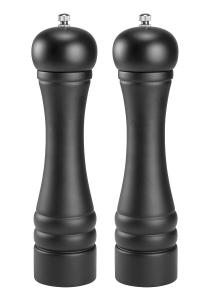 Saltkvarn & Pepparkvarn paket, höjd 25 cm, svart - 2 st/fp