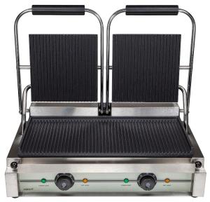 Klämgrill dubbel räfflad