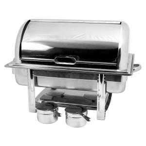 Chafing dish, GN 1/1, roll top lock