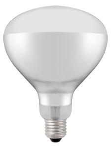 Glödlampa infraröd, vit, 250W, E27