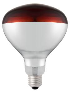 Glödlampa infraröd, röd, 250W, E27
