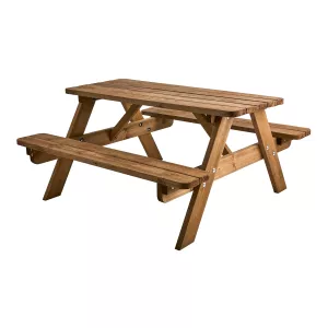 Resmo picnicset i brunt och barnstorlek från Brafab.