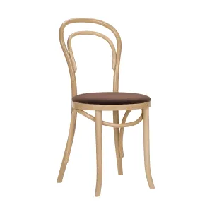 1880 stol med klädd sits från Paged.