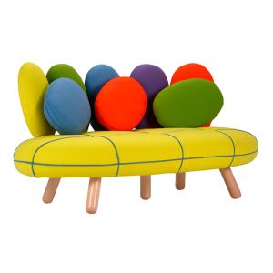 Jelly, soffa, helklädd, 170 cm, sitthöjd 42 cm