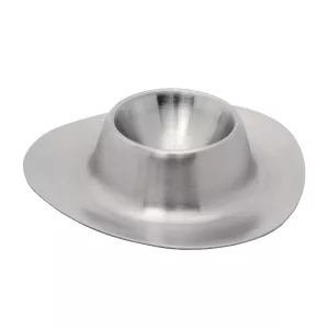 Äggkopp i rostfritt med oval form från Östlin.