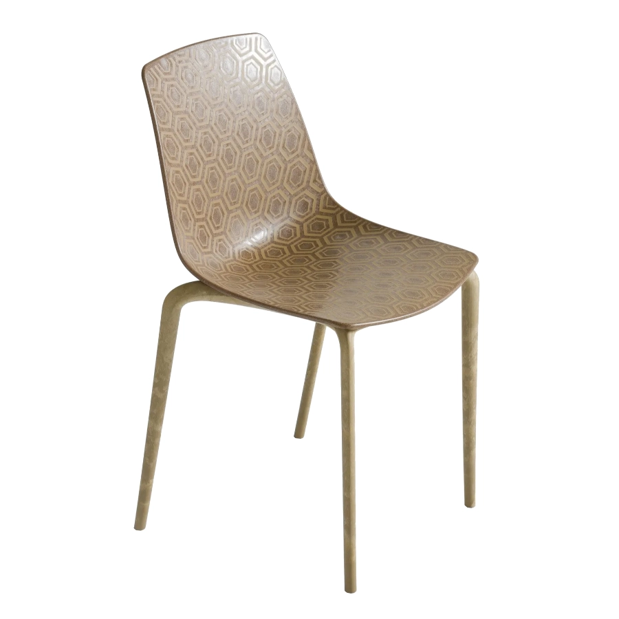 Alhambra Eco stol från Gaber av återvunnet material.