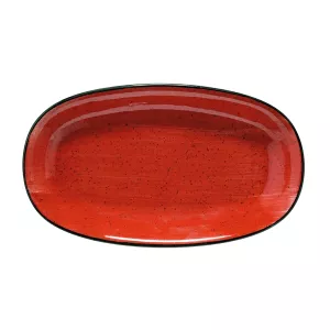 Aura Passion Gourmet oval tallrik 34x19 cm från Bonna.