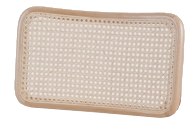 Bari rygg bok/flätad rotting