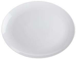 Basic, oval flat tallrik - 6 st/fp