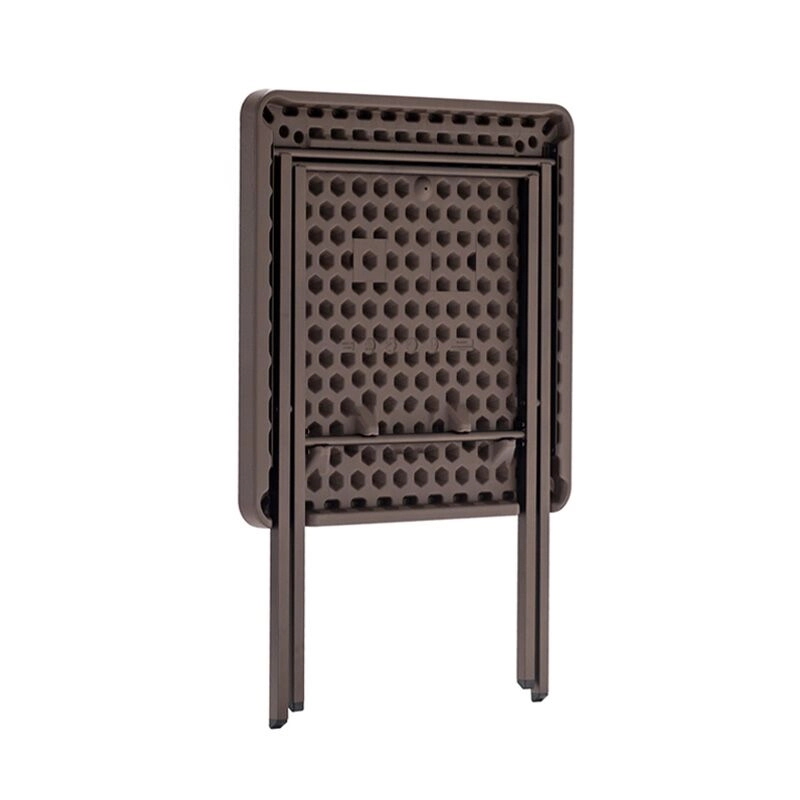Bistrot fällbord 70x70 cm från Zown i brunt.