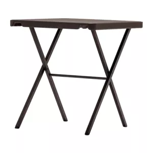 Bistrot fällbord 70x70 cm från Zown i brunt.