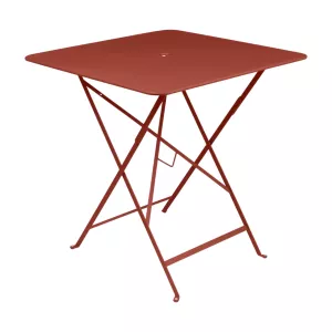 Bistro bord, fällbart, 71x71 cm, höjd 74 cm, parasollhål