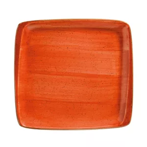 Aura Terracotta moove fyrkantig tallrik 15x14 cm från Bonna.