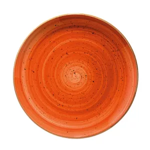 Aura Terracotta gourmet flat tallrik 17 diameter cm från Bonna.